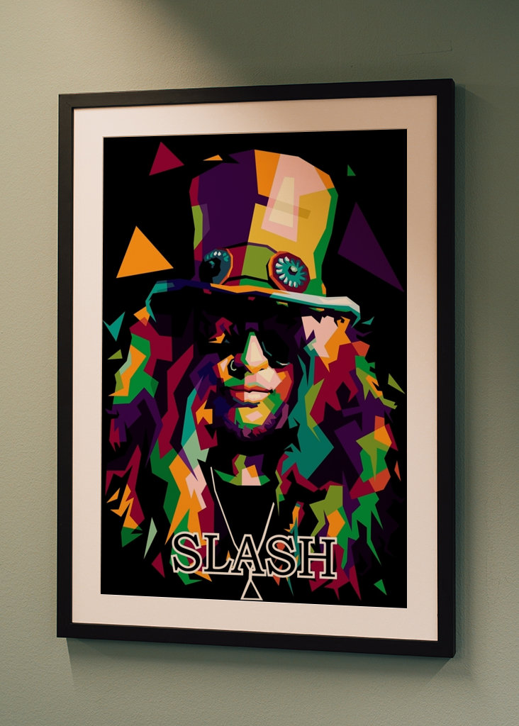 SLASH 2 IN WPAP ART