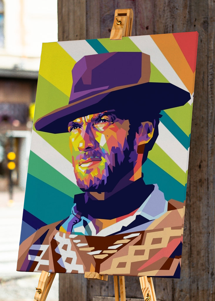 Clint Eastwood Pop Art