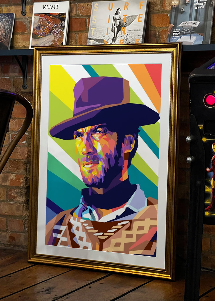 Clint Eastwood Pop Art