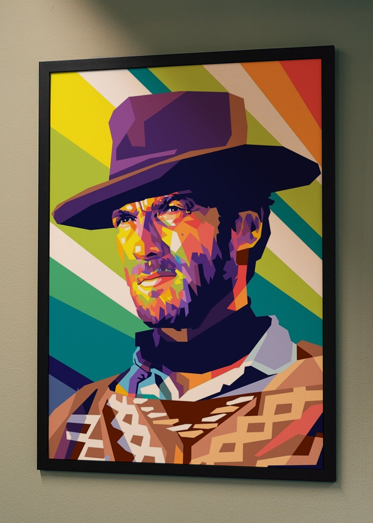 Clint Eastwood Pop Art