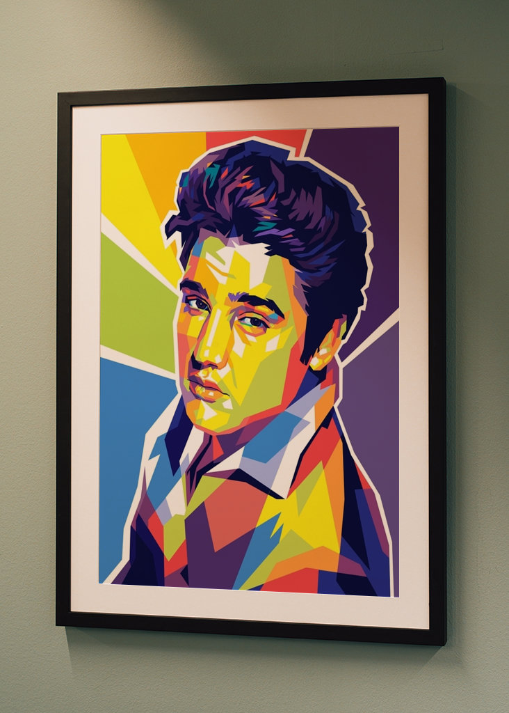 Elvis Presley Pop Art