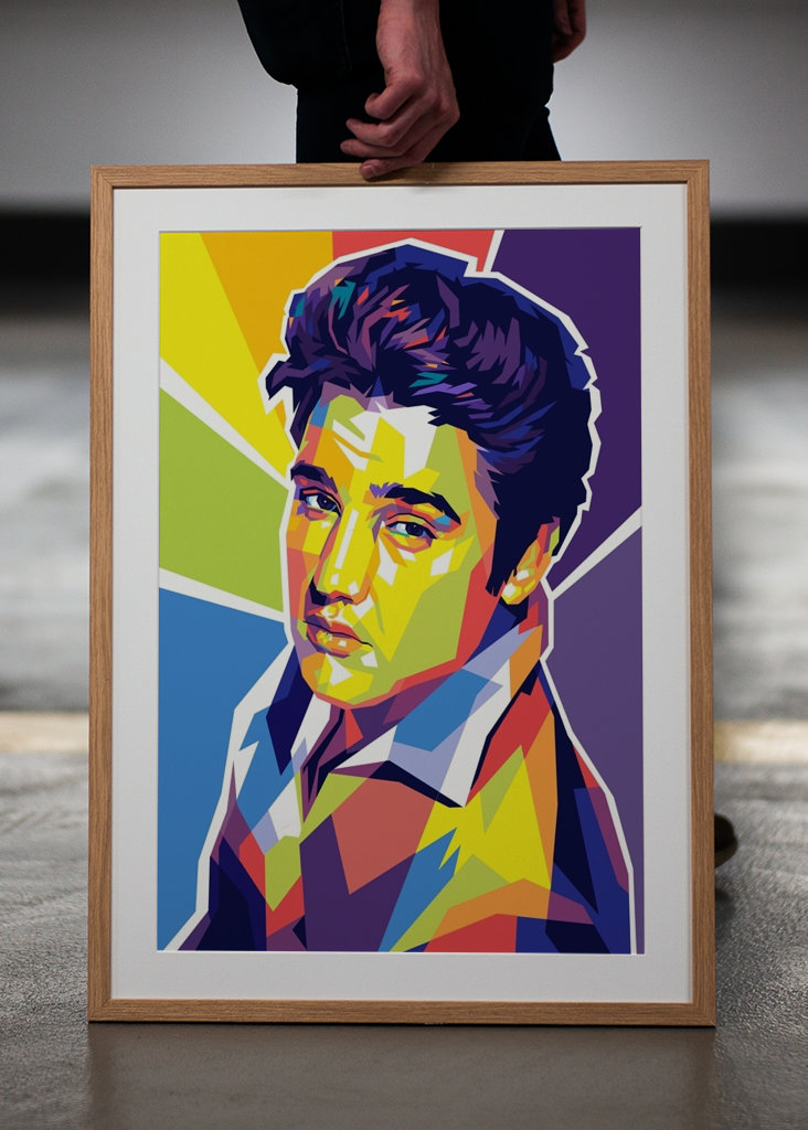 Elvis Presley Pop Art