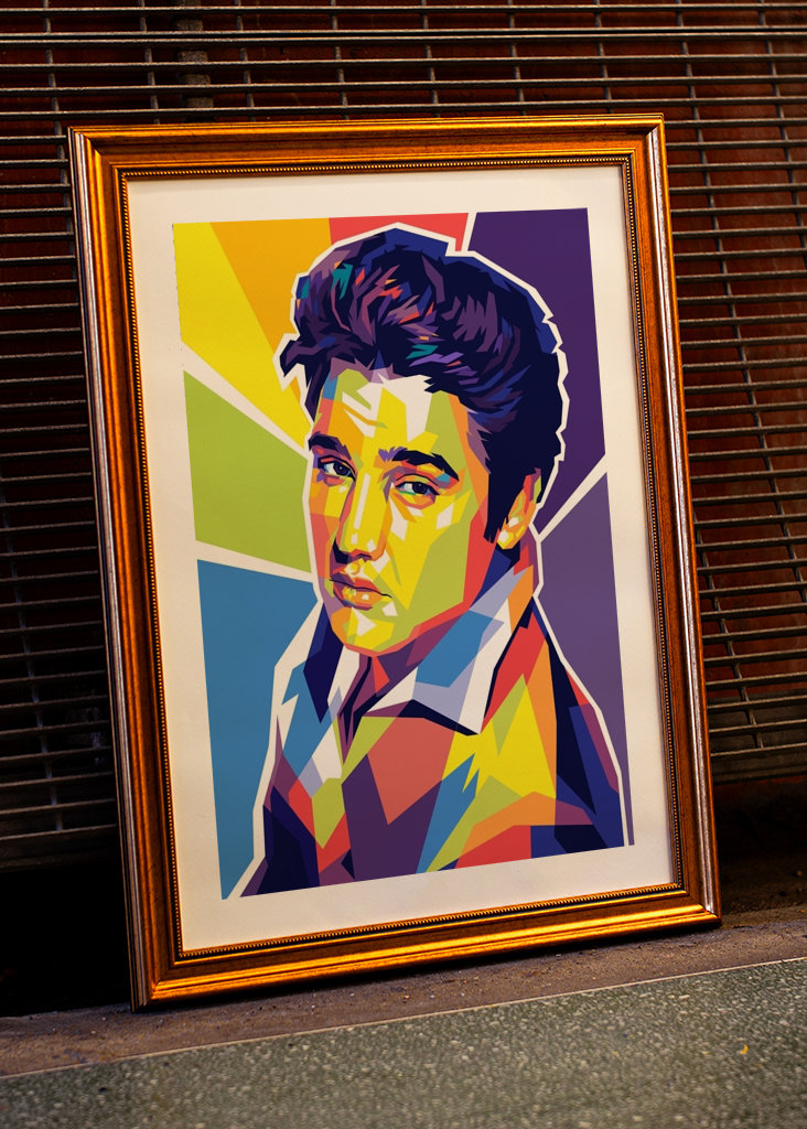 Elvis Presley Pop Art