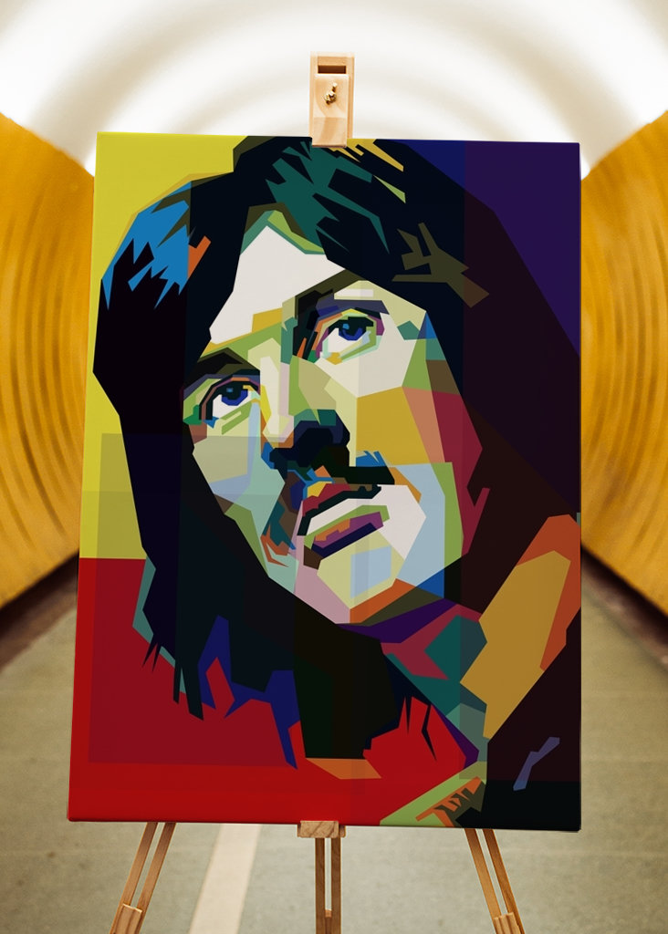 John Bonham Pop Art WPAP