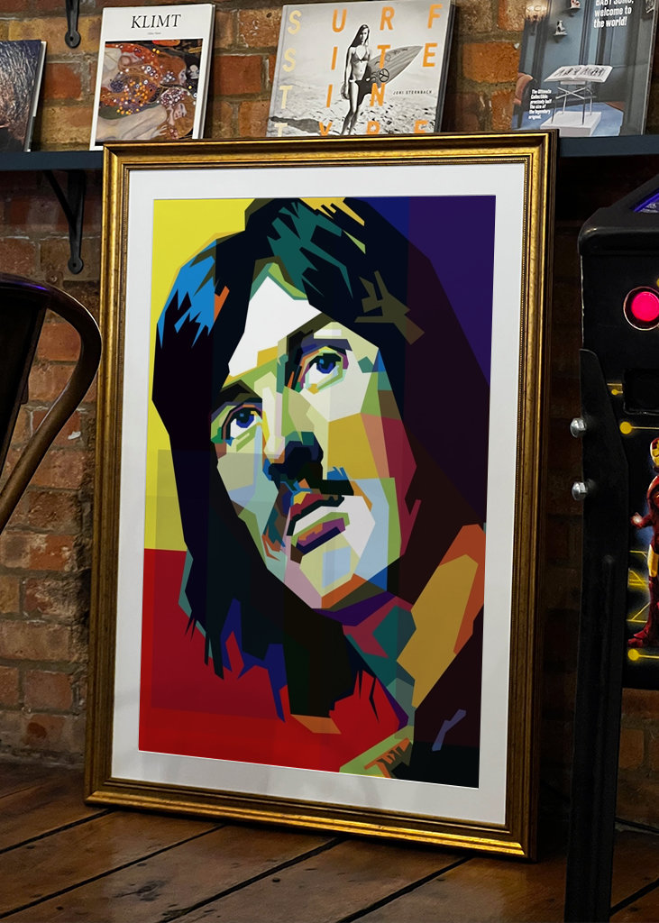 John Bonham Pop Art WPAP