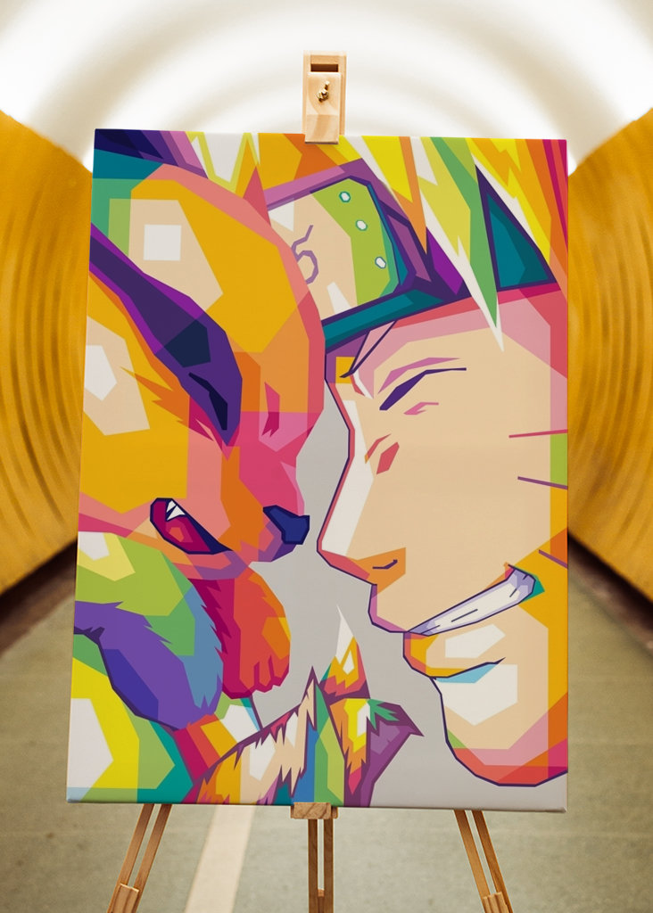 Naruto and Baby Kyubi