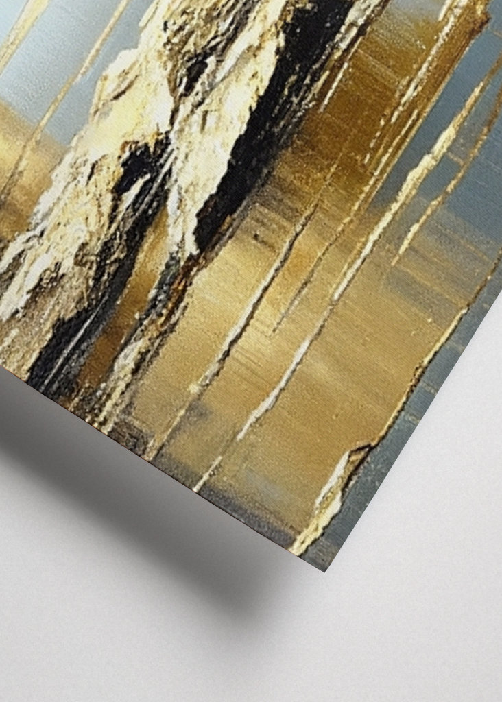 Guldglans i en Lugn Sjö 