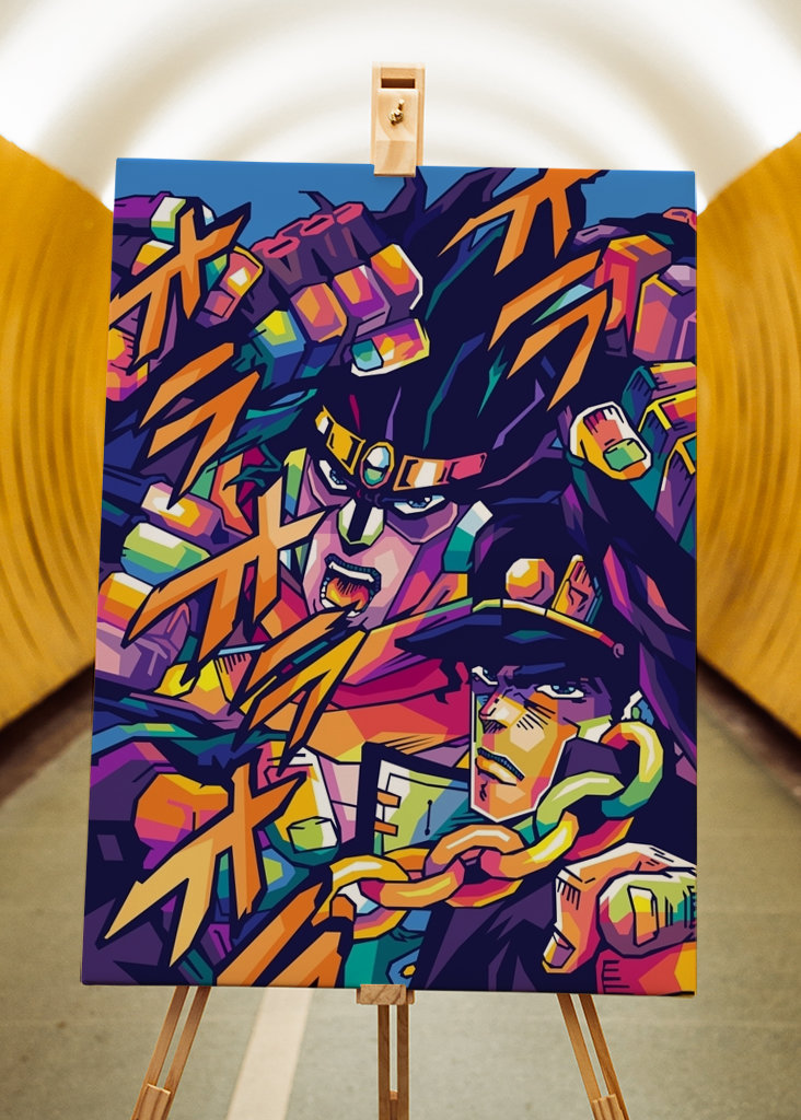 Jotaro Kujo Zlatý vítr