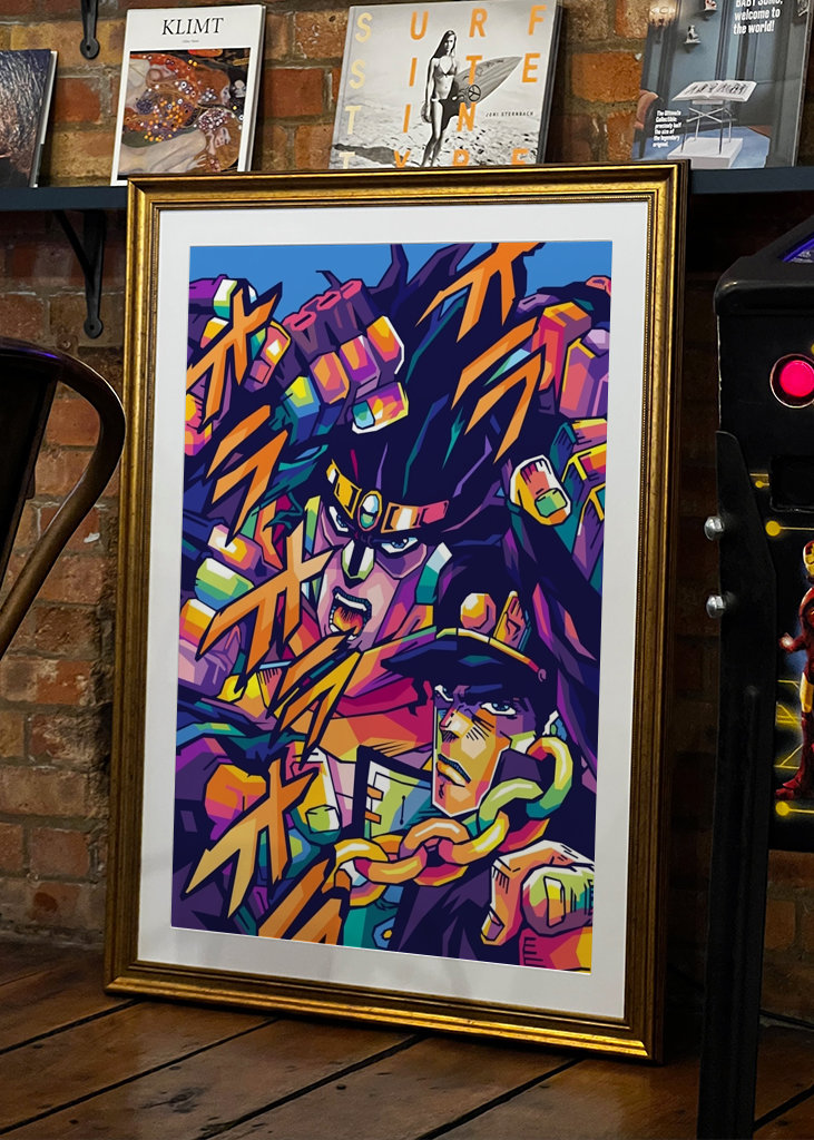 Jotaro Kujo Zlatý vítr