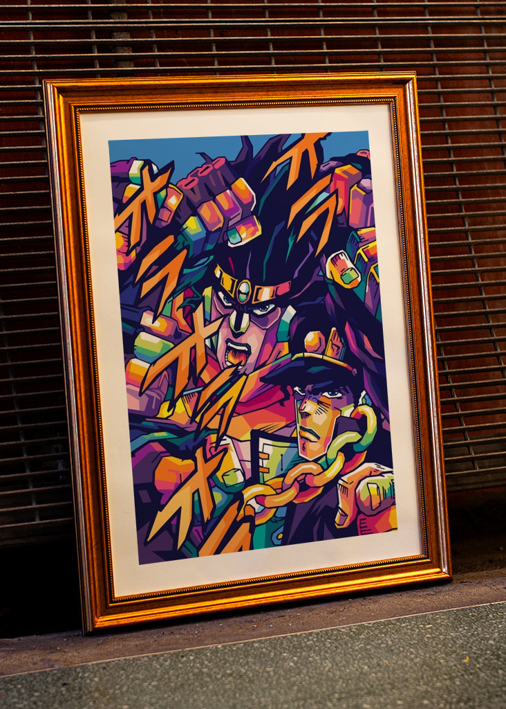 Jotaro Kujo Zlatý vítr