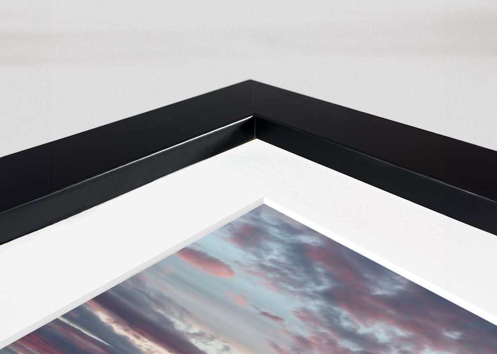 Spegelblank fiskesjö