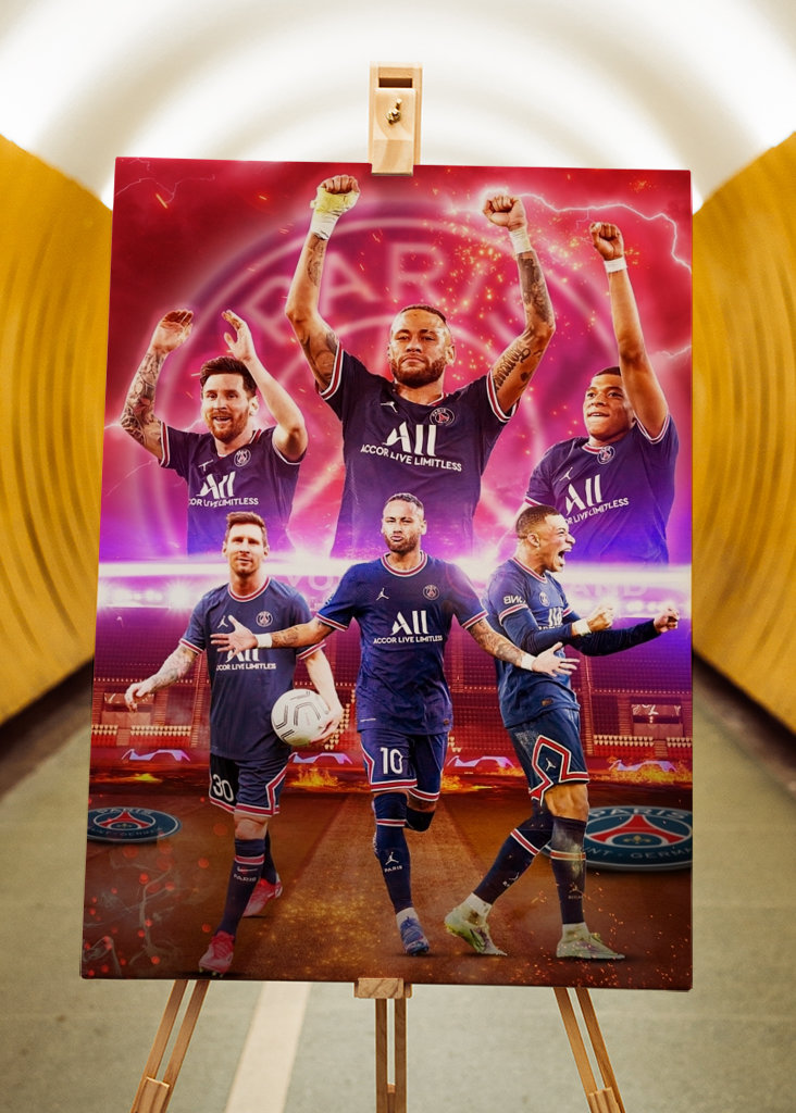 Messi Neymar Mbappé 