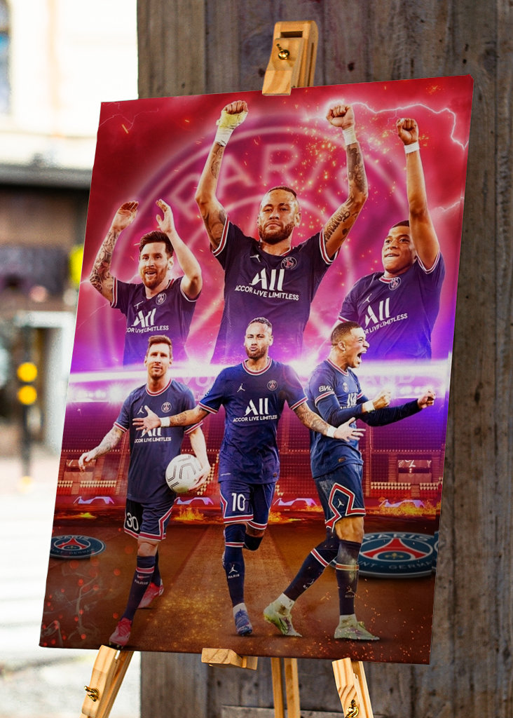 Messi Neymar Mbappé 