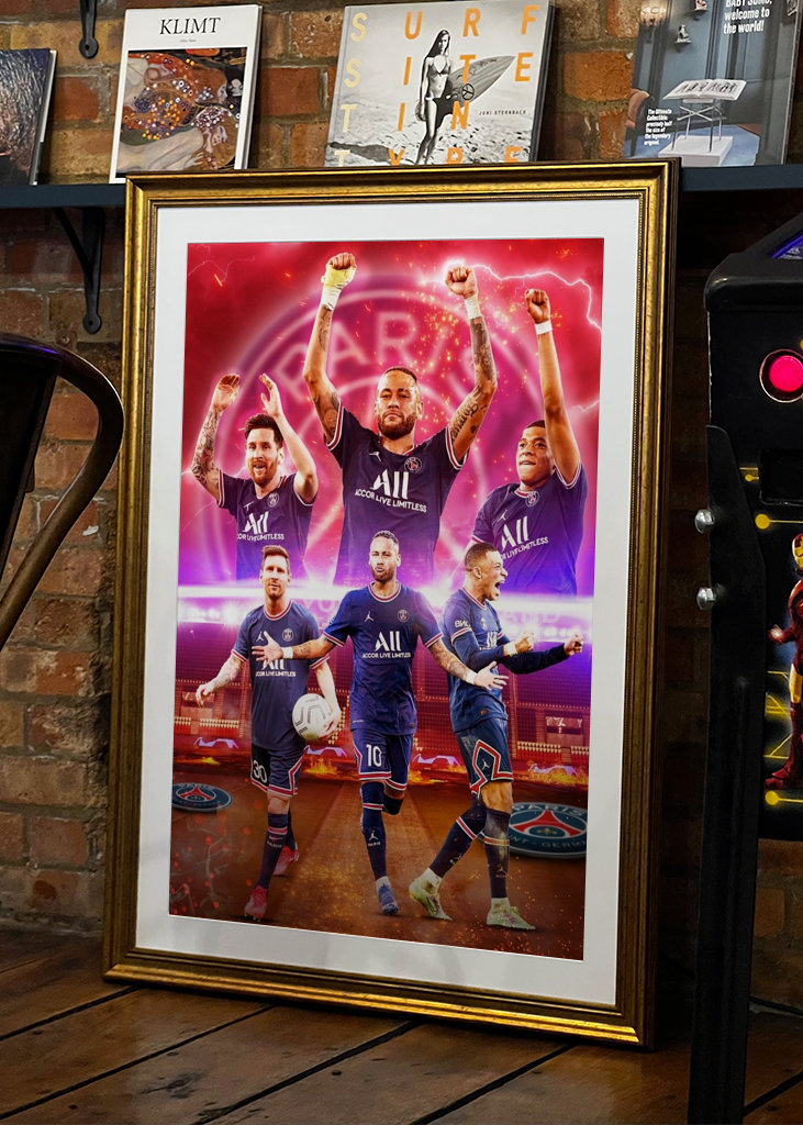 Messi Neymar Mbappé 