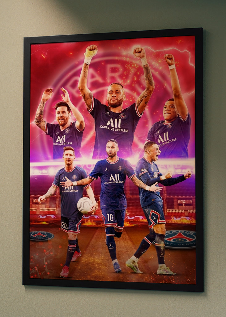 Messi Neymar Mbappé 