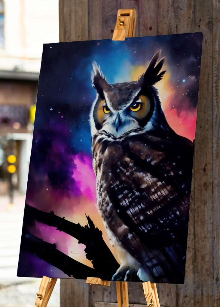 Galactic Horned Owl