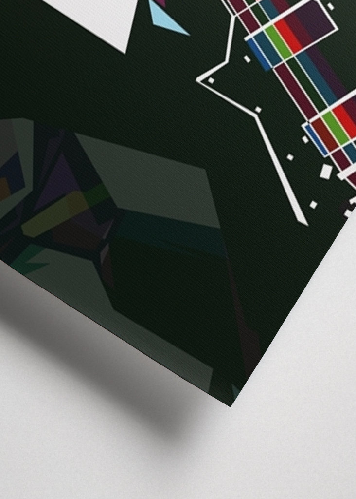 Angus Young stil Pop Art