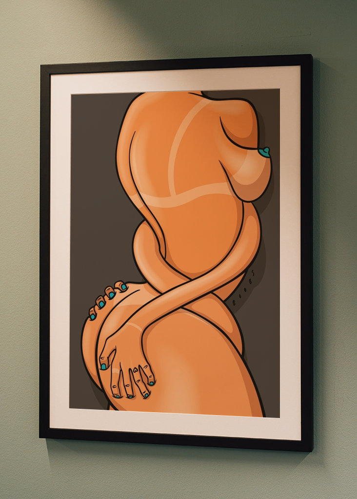 Dotýkám se sám sebe