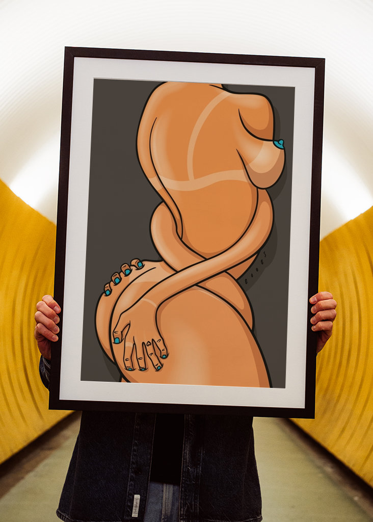 Dotýkám se sám sebe