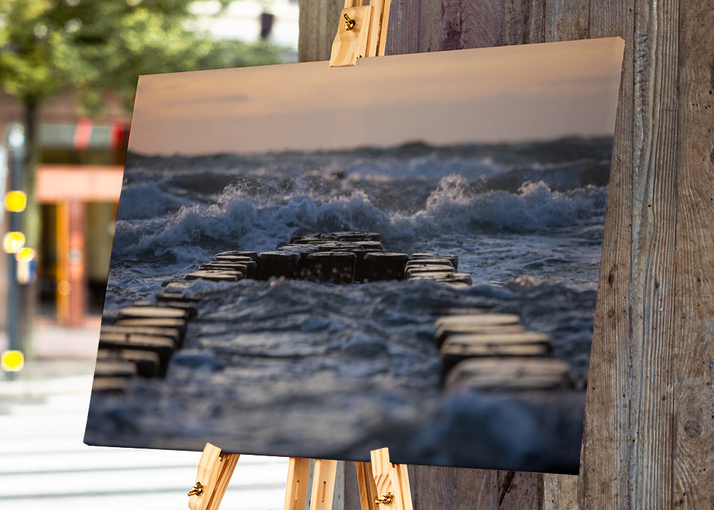 Groynes in the Baltic Sea