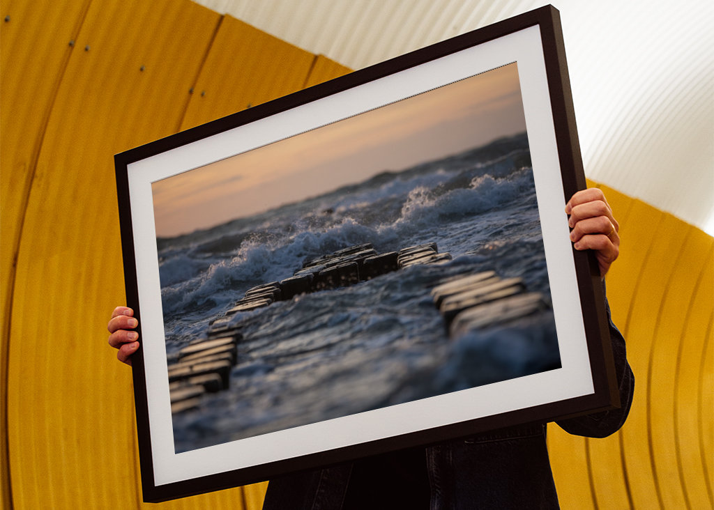 Groynes in the Baltic Sea