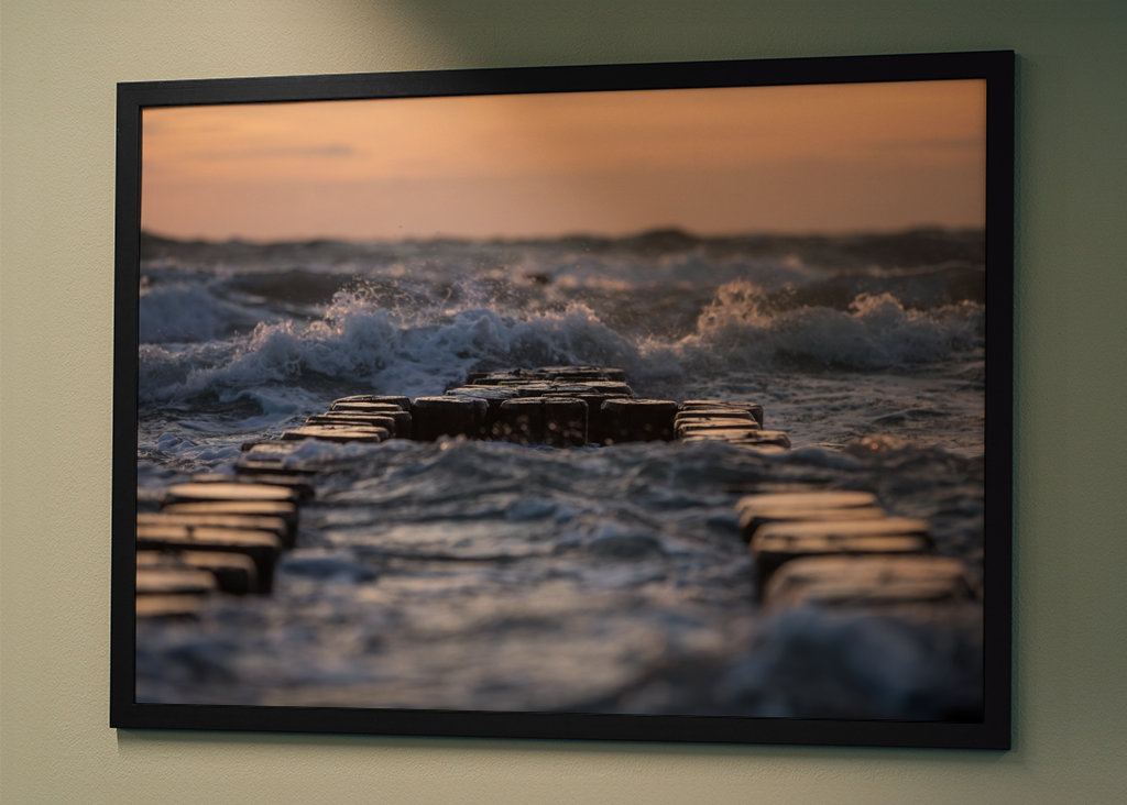 Groynes in the Baltic Sea