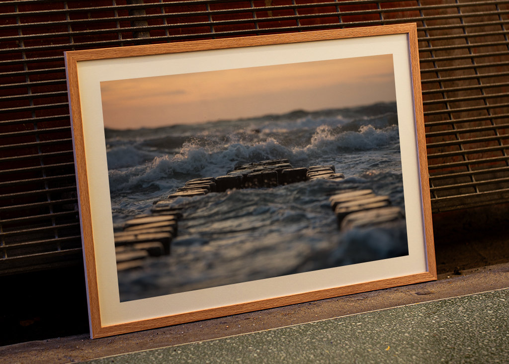 Groynes in the Baltic Sea