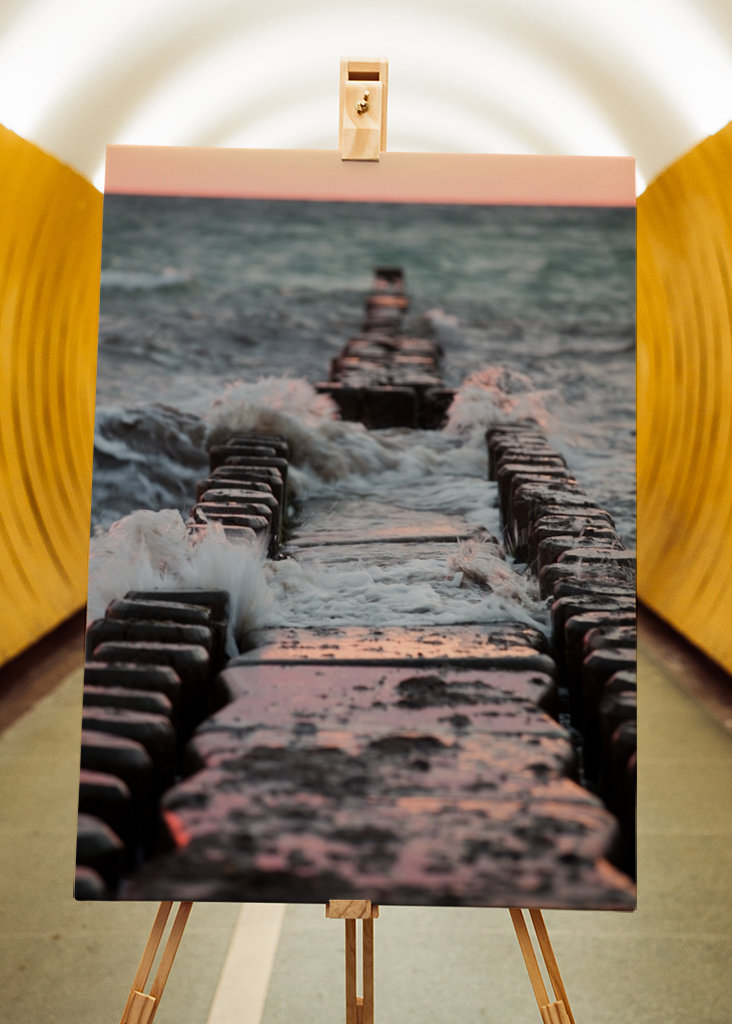 Buhnen am Ostseestrand