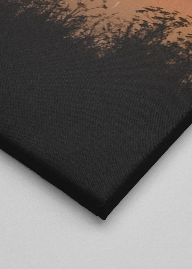 Sunset over the sea Gotland