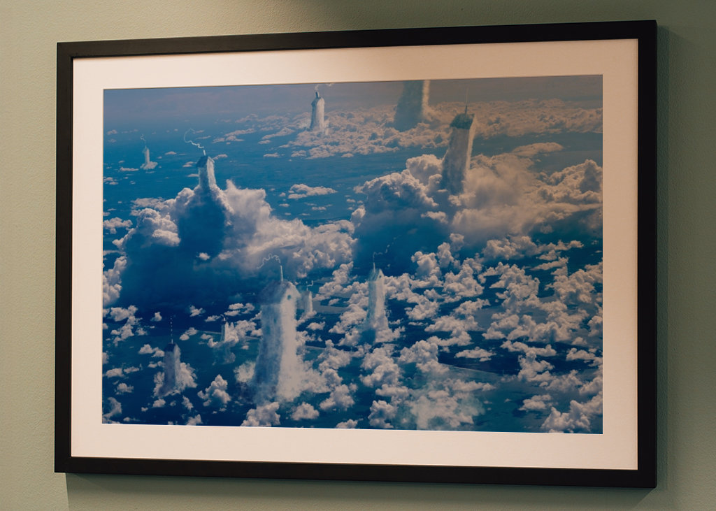 Pohled z okna letadla