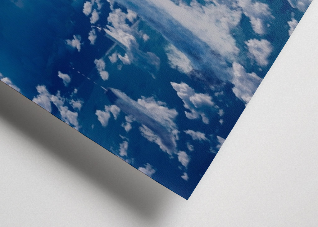 Pohled z okna letadla