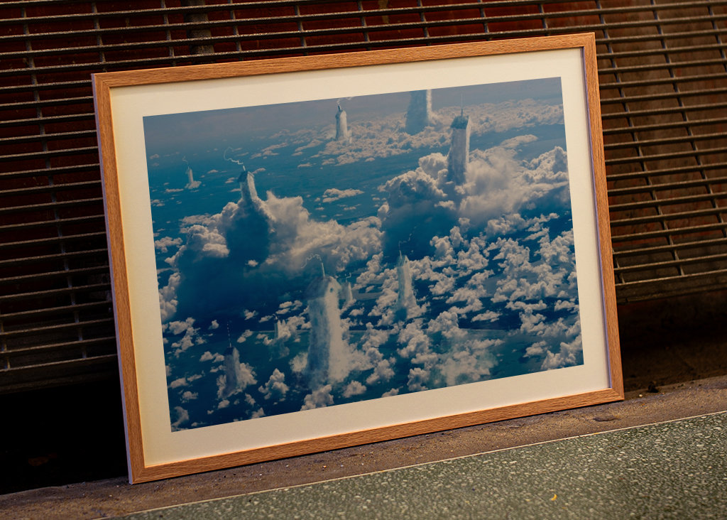 Pohled z okna letadla