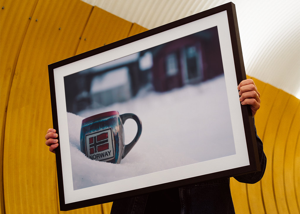 Heiß und kalt Poster von Bojana Jevtic | Printler