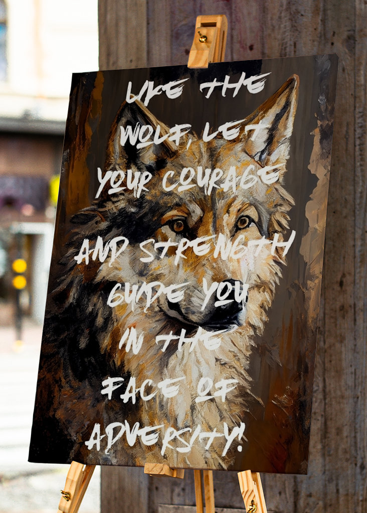 Vlčí odvaha a síla