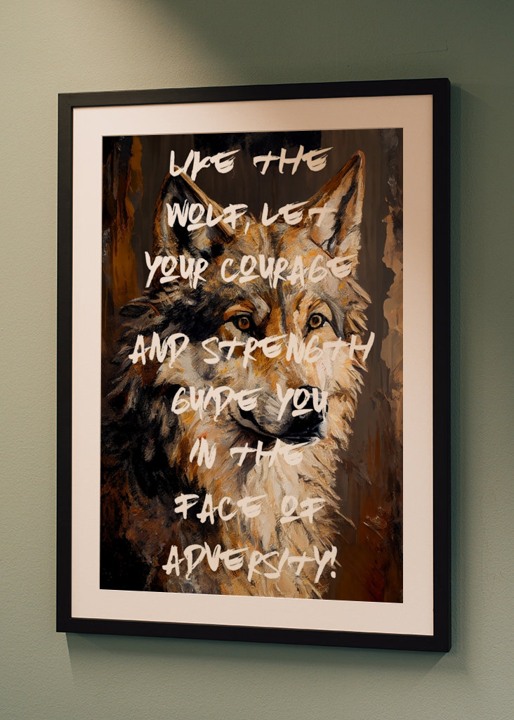 Vlčí odvaha a síla