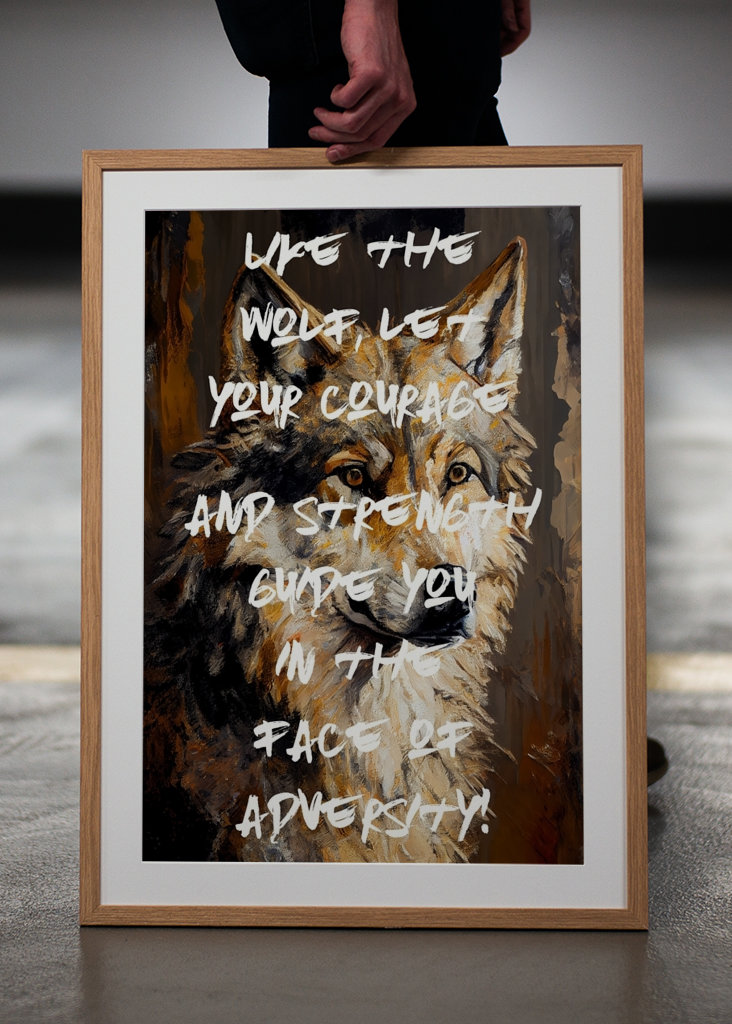 Vlčí odvaha a síla