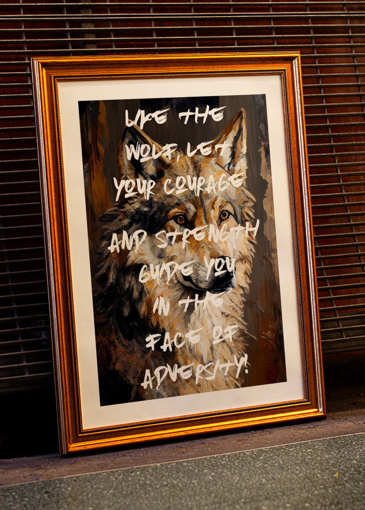 Vlčí odvaha a síla