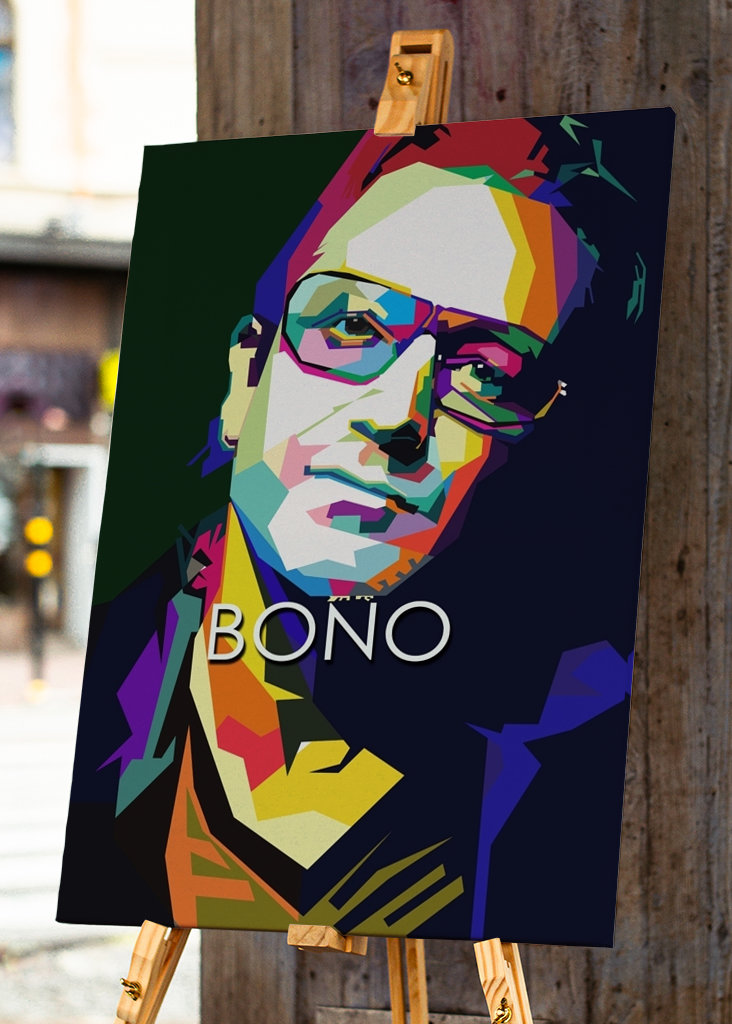 Bono U2 Popkonst WPAP