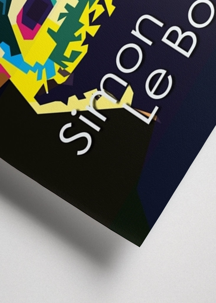 Simon Le Bon Pop Art Poster