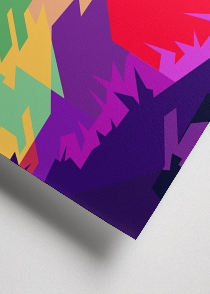 Bird Pop Art plakát