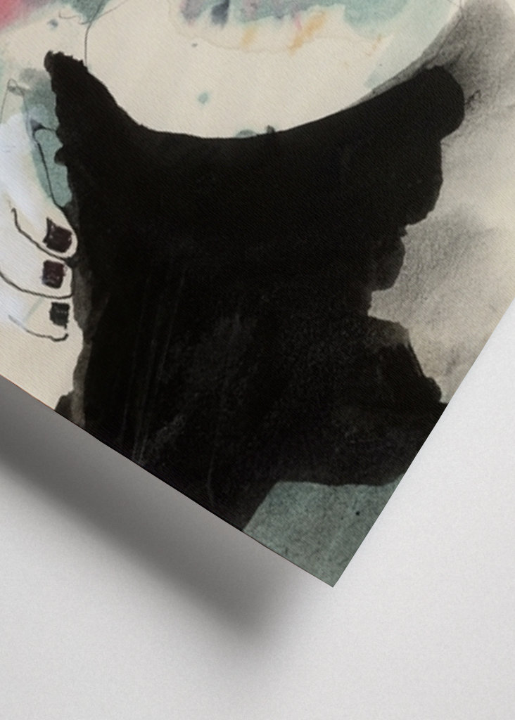 Nu féminin - croquis à l’encre