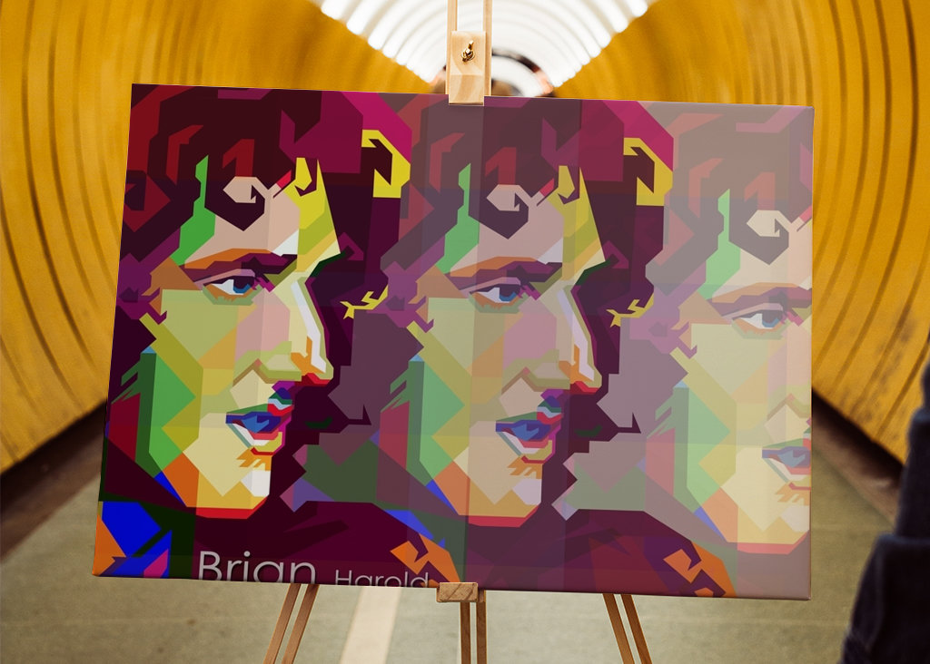 Brian May Queen Guitariste