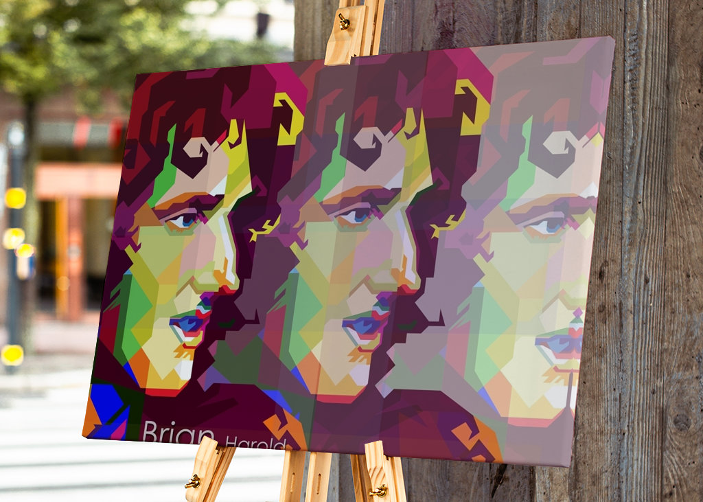 Brian May Queen Guitariste