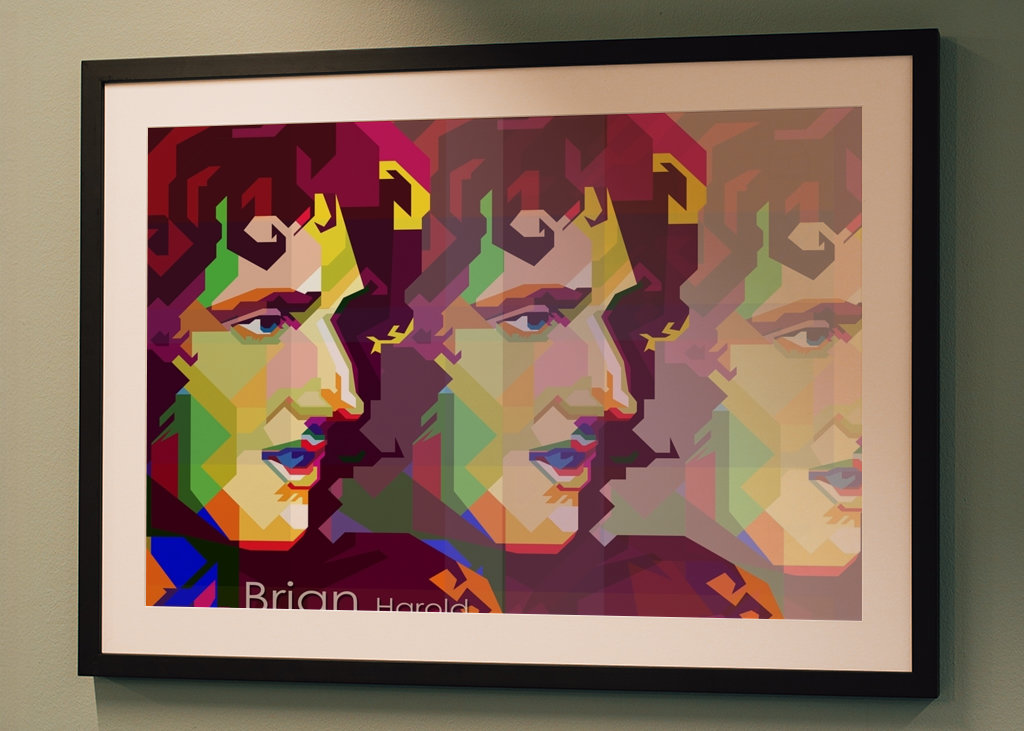 Brian May Queen Guitariste