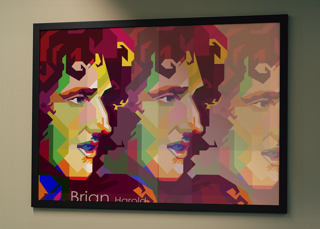 Brian May Queen Guitariste