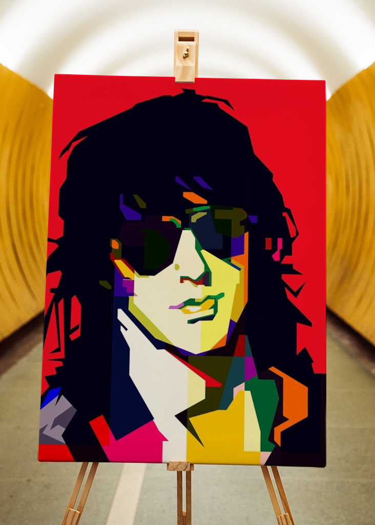 Izzy Stradlin Pop Art Poster