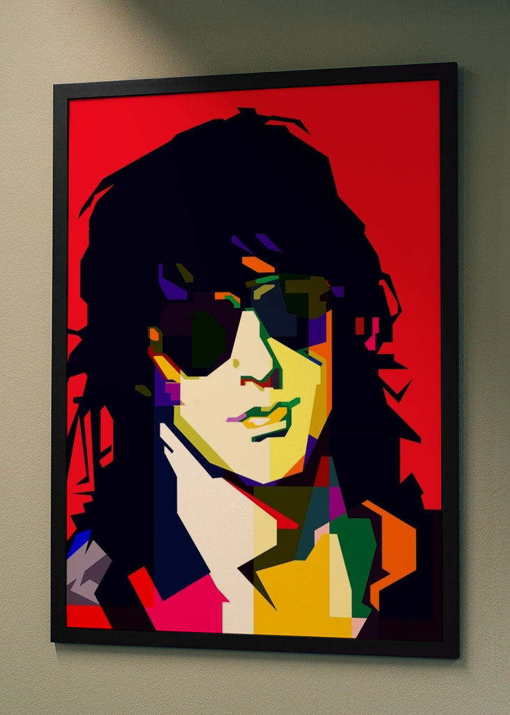 Izzy Stradlin Pop Art Poster