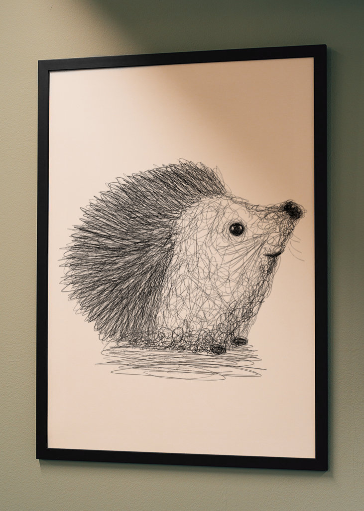 Hérisson griffonné