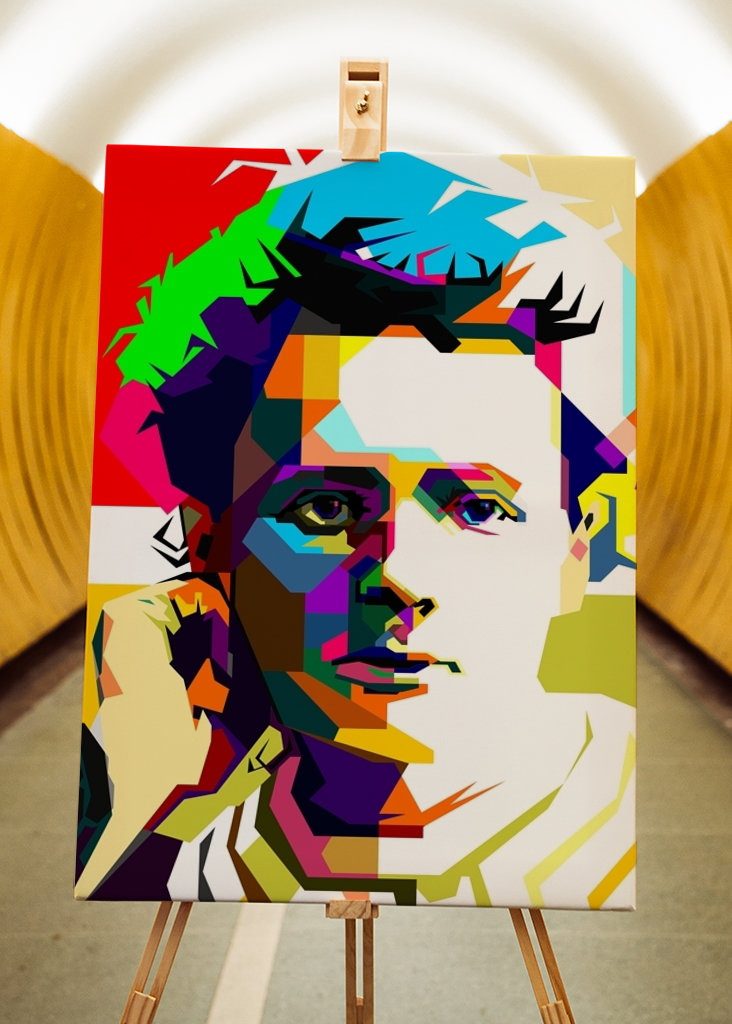 Pop Art Marie Curie Vědec