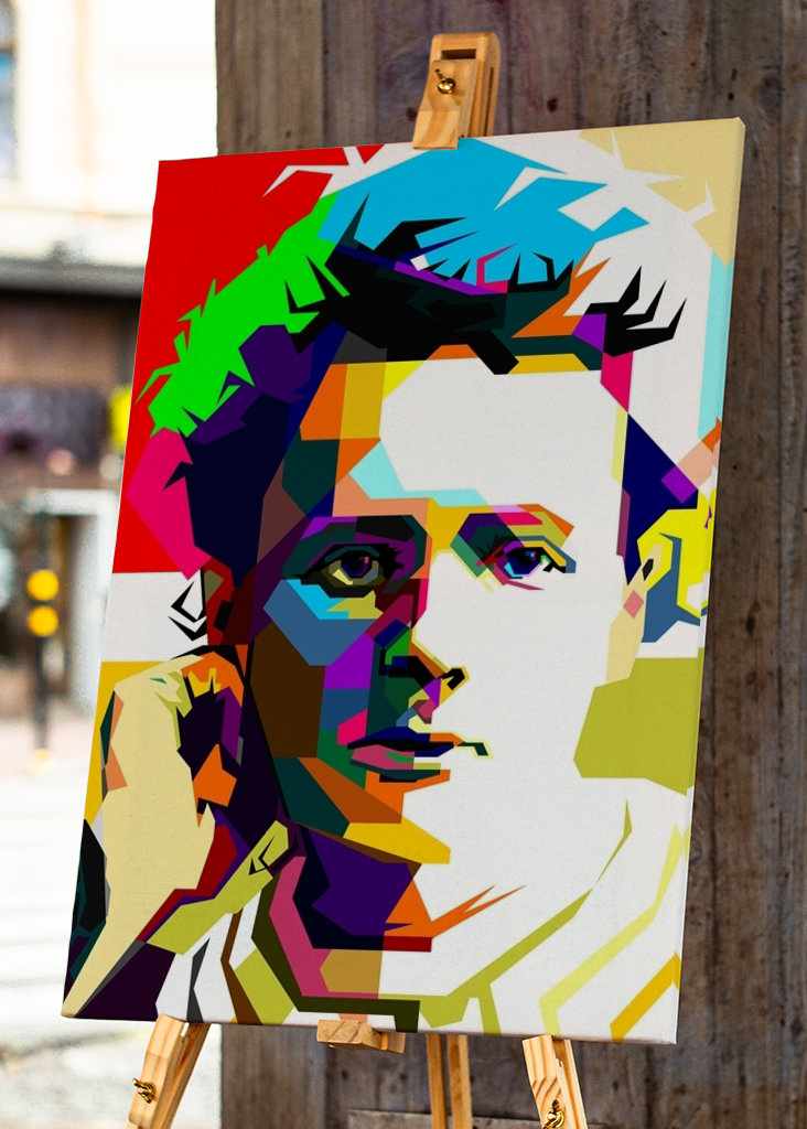 Pop Art Marie Curie Vědec